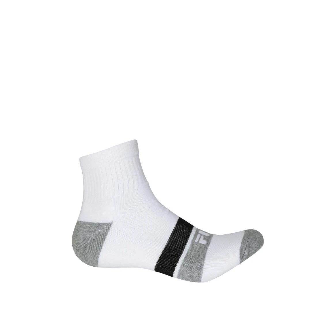 FILA - Men's 6 Pack 1/4 Sock (M-FW1920 COMBO3) 2 FILA - Men's 6 Pack 1/4 Sock (M-FW1920 COMBO3) - Image 2