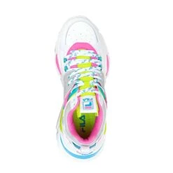 FILA - Women's Cage Mid Mixed Media Shoes (5RM01753 107) 8 FILA - Women's Cage Mid Mixed Media Shoes (5RM01753 107) -Fila FILA Women s Cage Mid Mixed Media 5RM01753 107 4