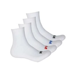 FILA - Men's 6 Pack 1/4 Sock (M-FW0082 COMBO5) -Fila M FW0082 COMBO5